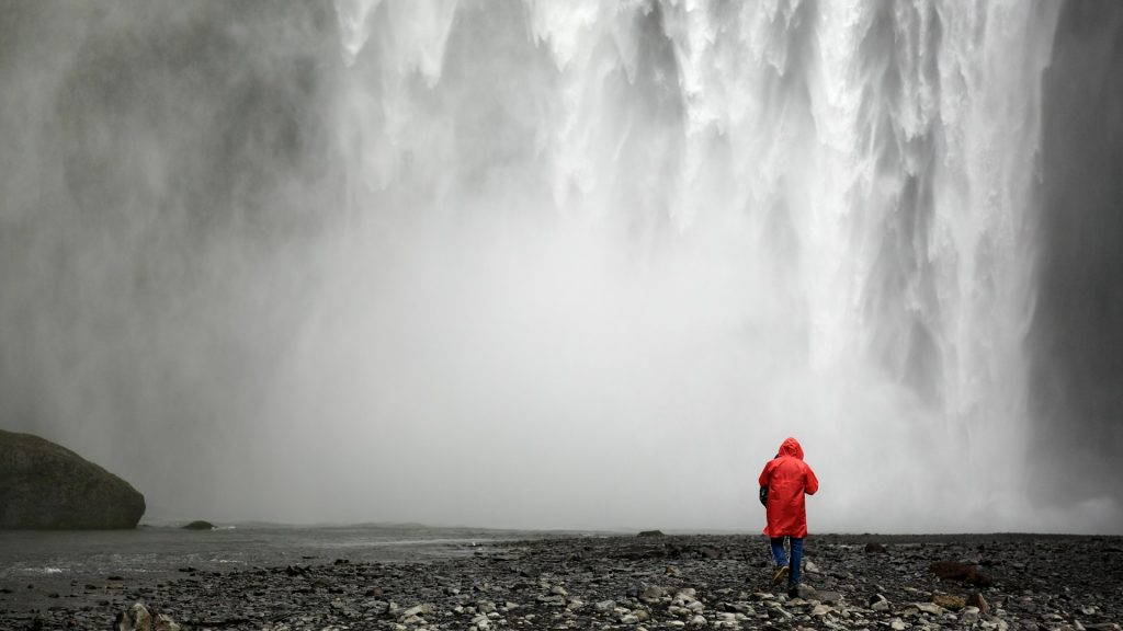 Skogafoss waterval Skogafoss waterval
